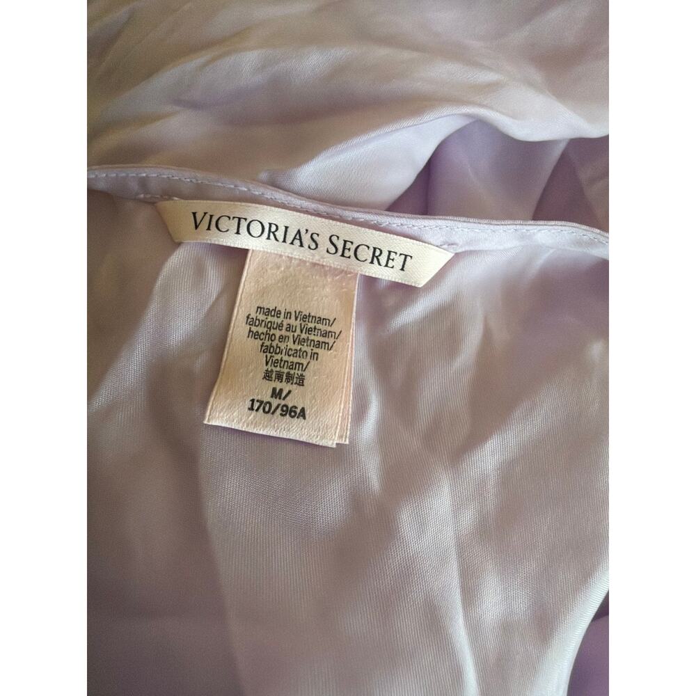 New Victoria’s Secret cotton purple slip dress sz M - Picture 6 of 7